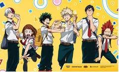 MHA Gen Con 2023 Play Mat Yellow